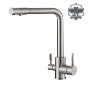 Kuhinjska slavina model A-103-STEEL(SATIN) (HOT-COLD-RO)