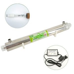 UV-C sterilizator UV25W=25W*1, Max flow 1.1t/h, 1/2''
